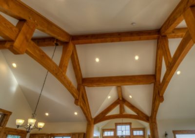 RUSTIC LOG TIMBER HOME HOUSE FLOOR PLAN truss kitchen interior decor