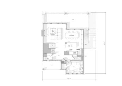modern contemporary timber frame floor plan