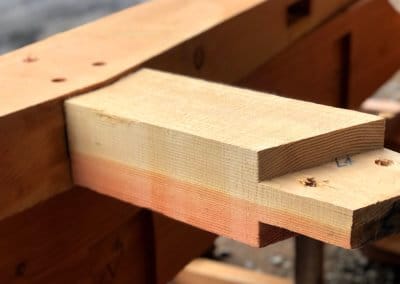 timber frame shop woodworking