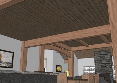hybrid timber frame floor plan