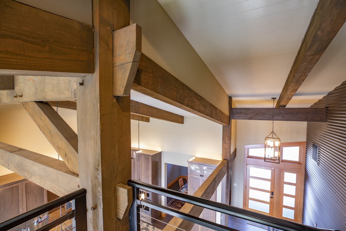 Timber Frame Beam Finishes | What Stain is Best for You?