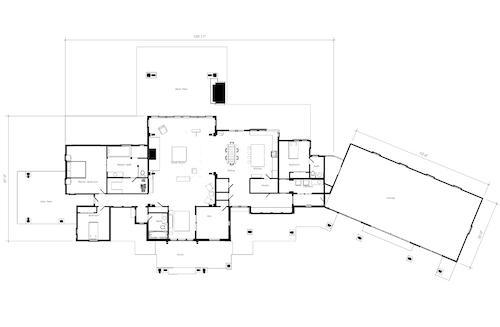 floor plan for craftsman home
