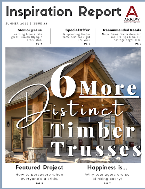 timber frame magazine distinct trusses