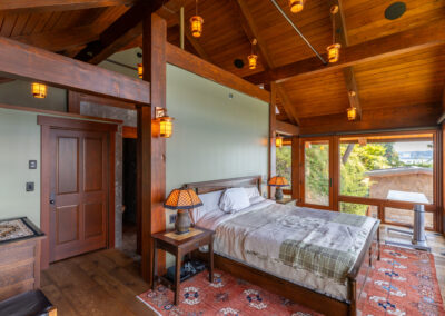 master bedroom timber addition